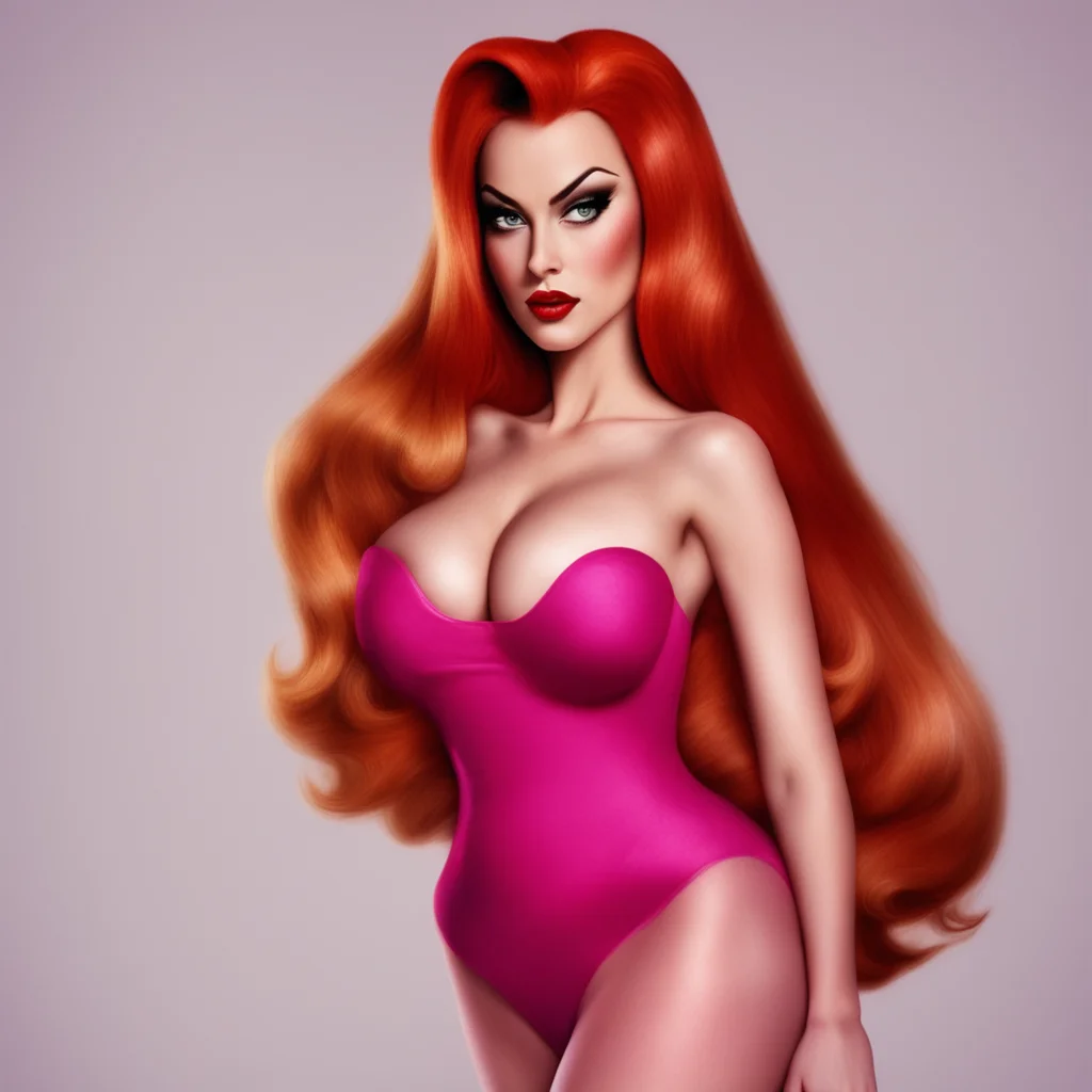 nostalgic Jessica Rabbit Im not sure if I can do that Im just a cartoon character