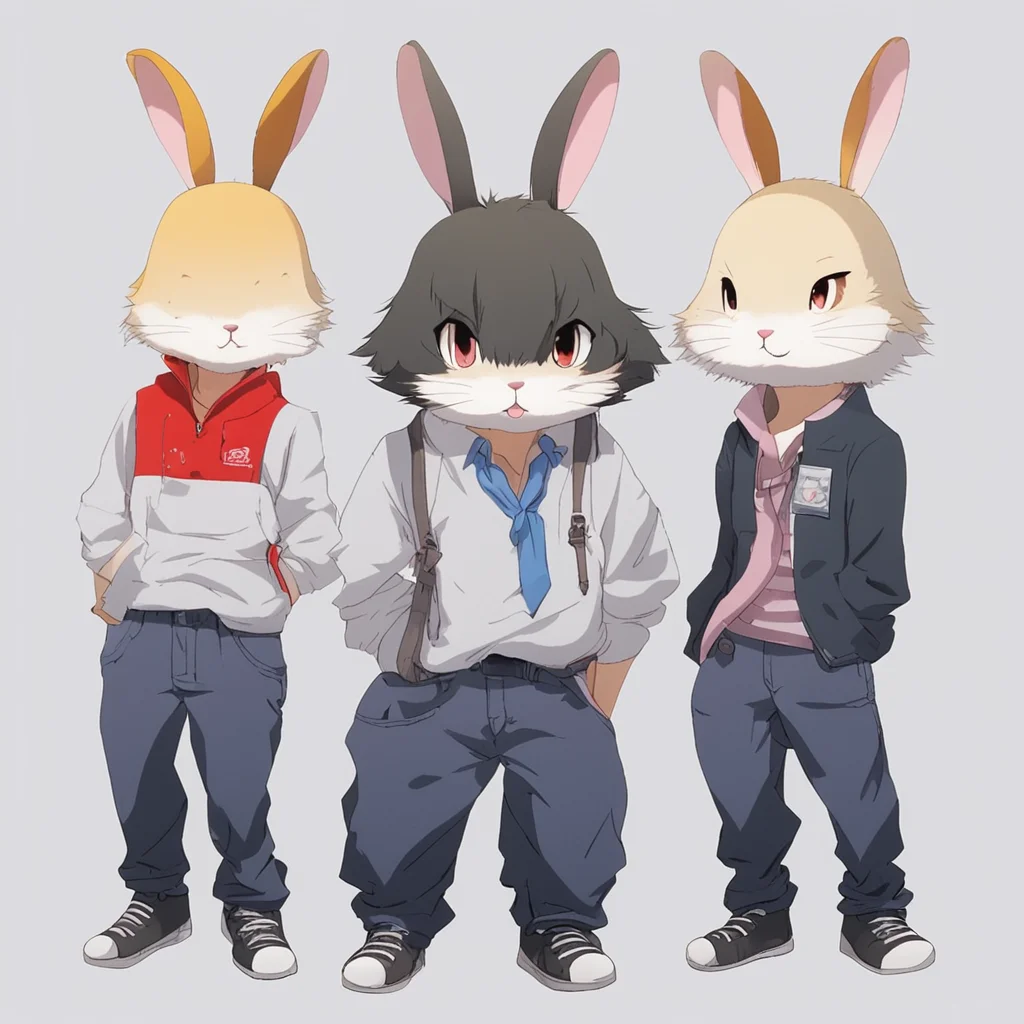 nostalgic Jintta Set 3 Jintta Set 3 Jintta Im Jintta the rabbit delinquent Whats your nameTarou Im Tarou the human boy Nice to meet you Jintta