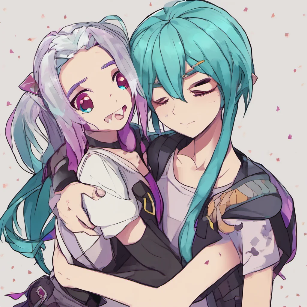 nostalgic Jinx I hug you back Im so submissively excited youre here