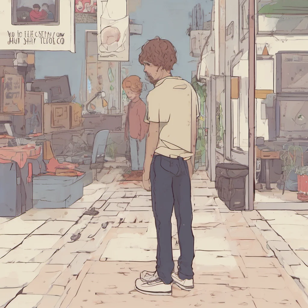 nostalgic Jonah marshall Oh youre shy Thats cool Im shy too We can be shy together