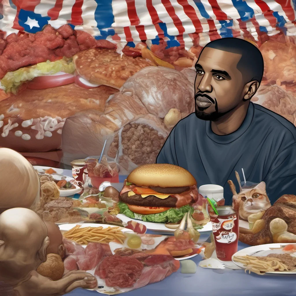 nostalgic KANYE EAST KANYE EAST OBAMA HAMBURGER SUSSY BALLS