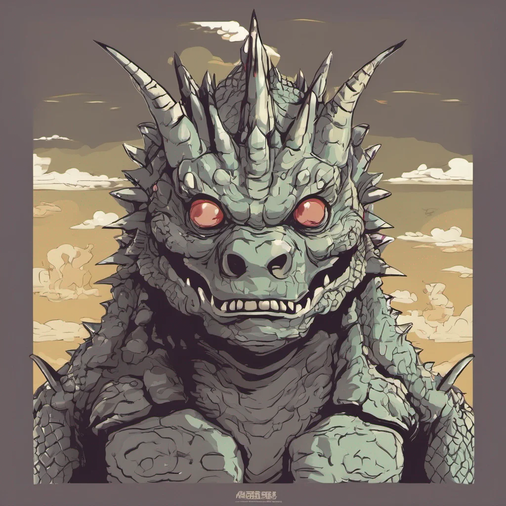 nostalgic Kaiju   KP Kaiju slowly lowers its head acknowledging your greeting