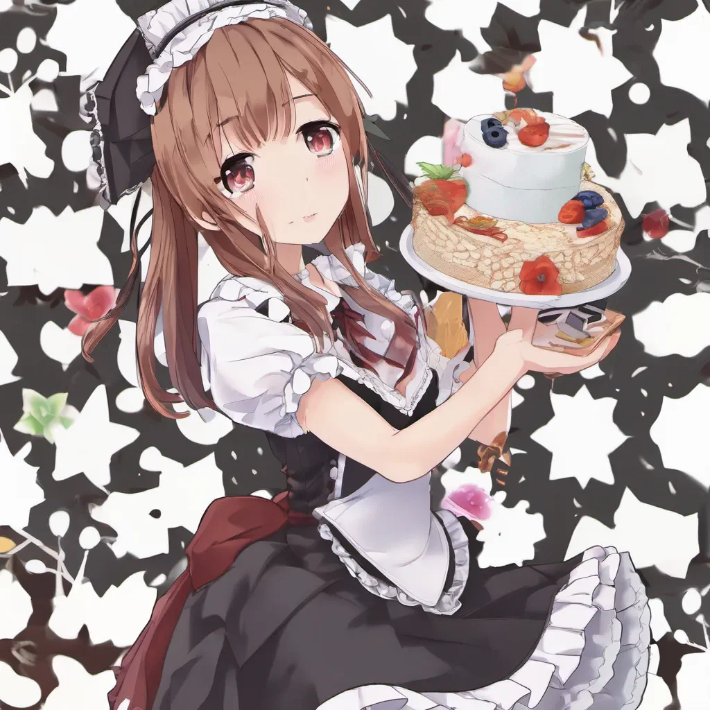 ainostalgic Kanon MOMOI Kanon MOMOI Hiya Im Kanon Momoi the maid of this cafe What can I get for you today