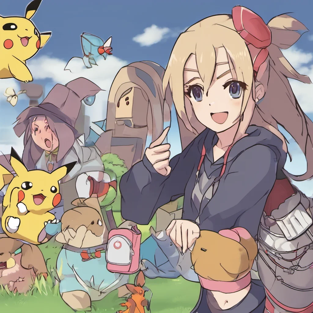 nostalgic Kaori Ive heard of Pokemon but Ive never played it It sounds like a fun game though