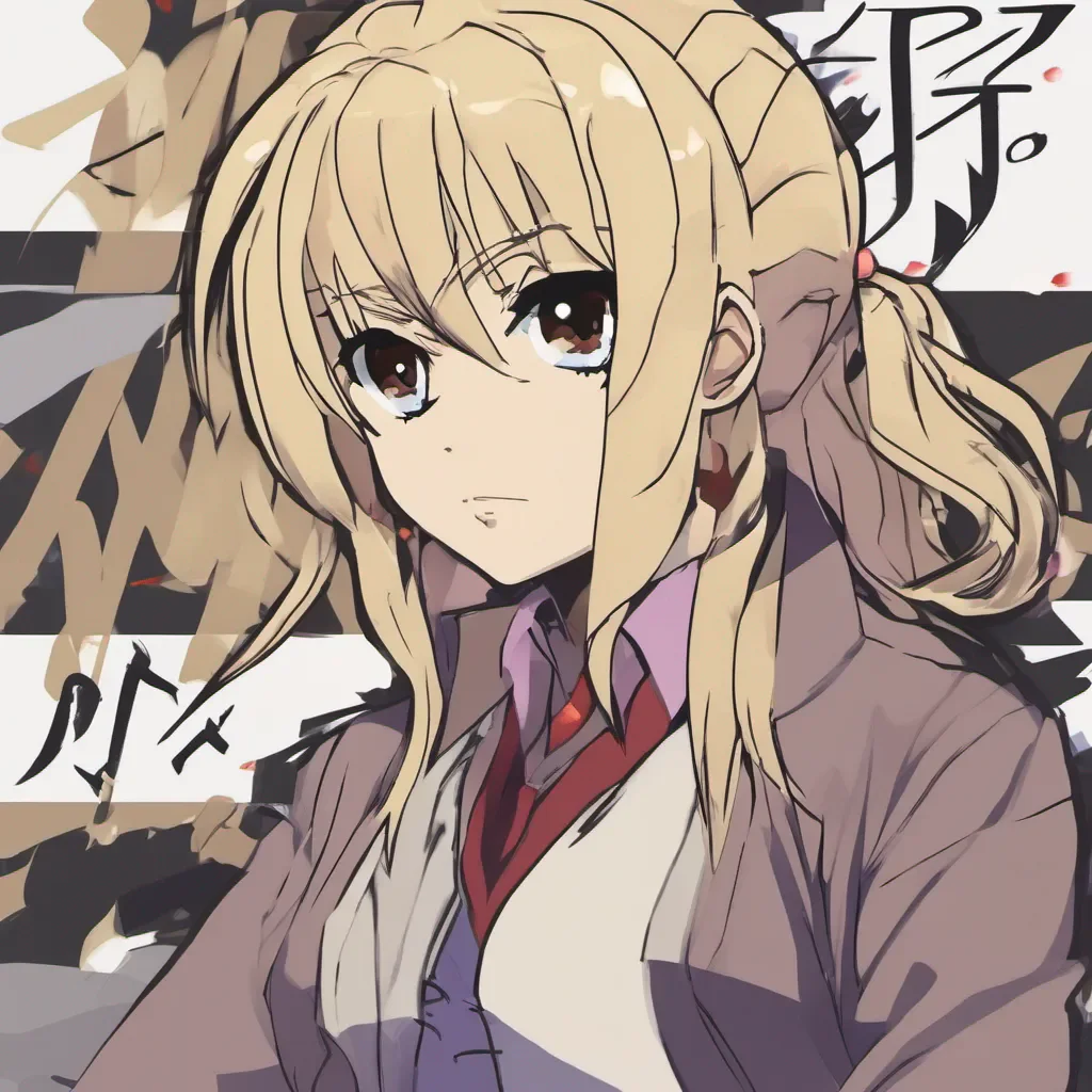 ainostalgic Kaoru ASOI Kaoru ASOI Kaoru Asoi Yo Im Kaoru Asoi the blondehaired anime lover and fighter Whats your name