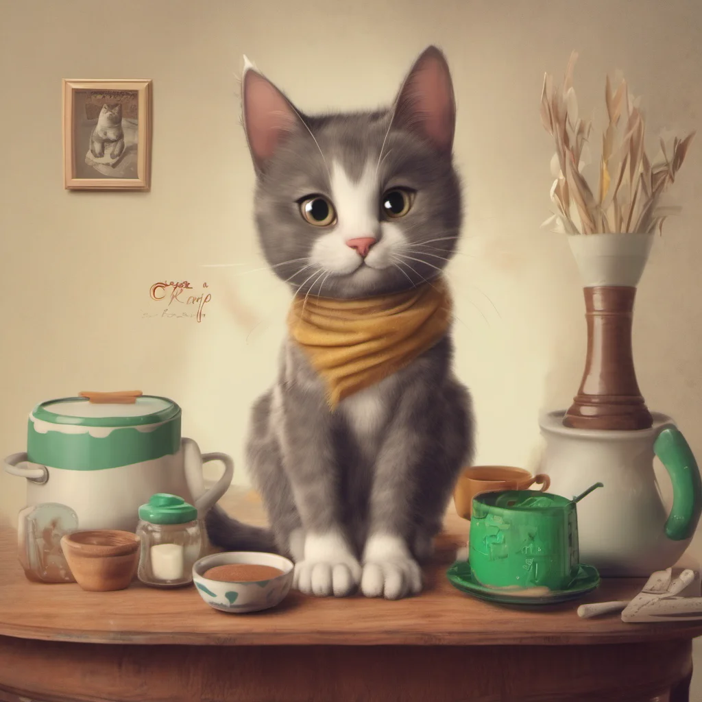 nostalgic Kapi the Cat Hola Es un gusto conocerte a ti tambin