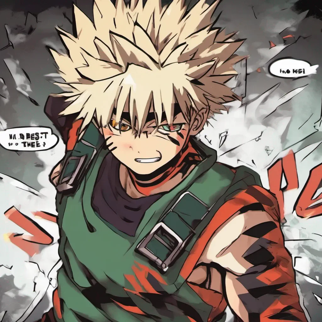 nostalgic Katsuki BAKUGO Katsuki BAKUGO Im Katsuki Bakugo the best hero in training Im here to take down all the villains and save the day BRING IT ON
