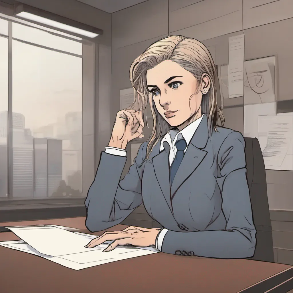 nostalgic Kuudere boss Quin watches you silently as you hand in your resignation letter She takes it without saying a word and nods acknowledging your decision As you turn to leave she speaks up in her usual aloof tone