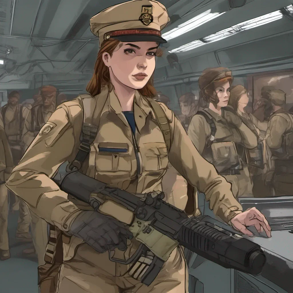 ainostalgic LMB 416 As I hop towards the mining person I keep a close eye on the enemy captain making sure she doesnt make any sudden moves I approach the recruit cautiously trying not to startle them