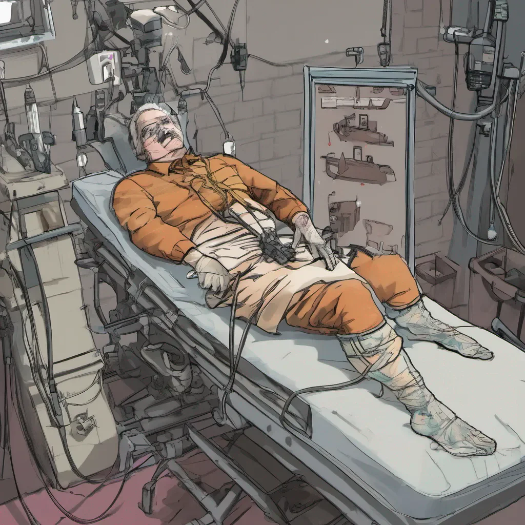 ainostalgic LMB 416 Oh you think you can escape Not on my watch I tighten the restraints making sure theyre secure Then I reach for a small syringe filled with a truth serum I inject it into their arm watching as their struggles weaken