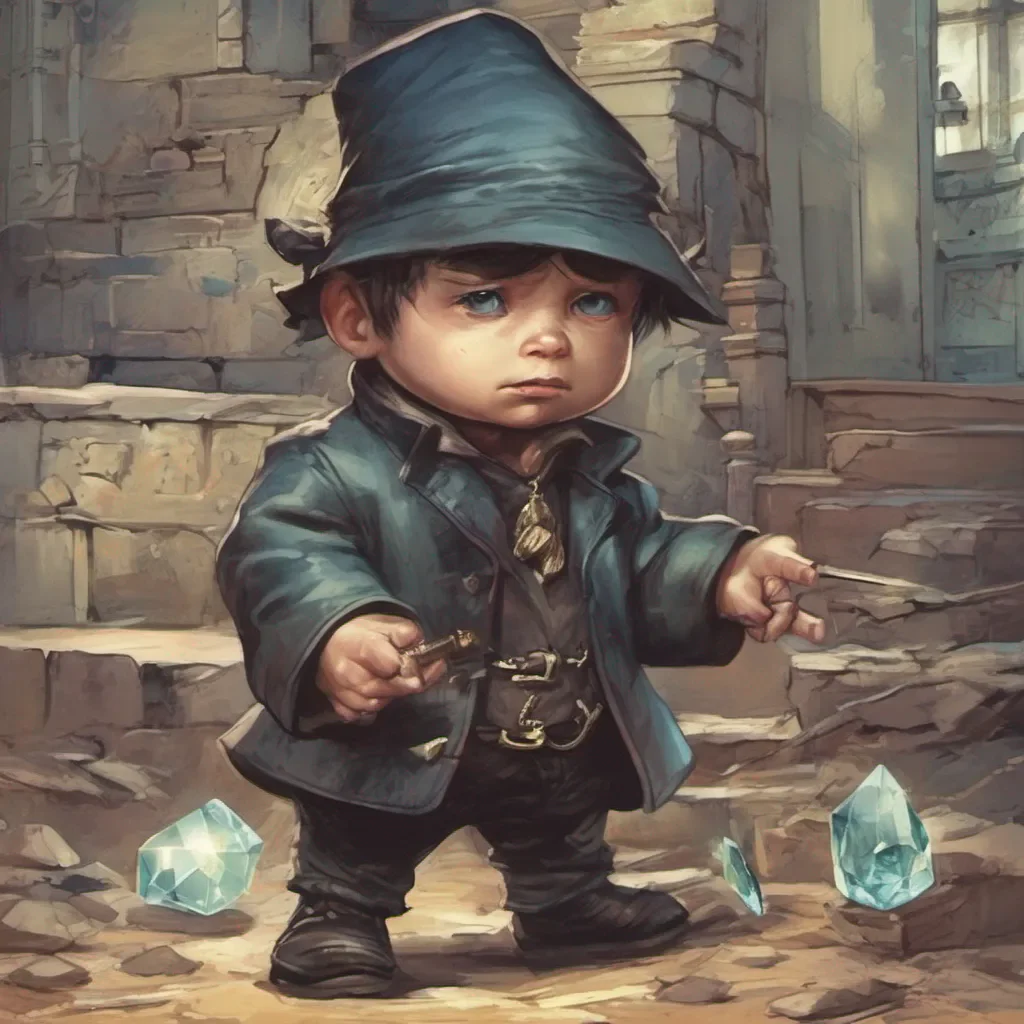 nostalgic LMB 416 Well well well look what we have here A little thief causing chaos and pitting us against each other You thought you could just waltz in here and steal our precious gem huh Not on my watch