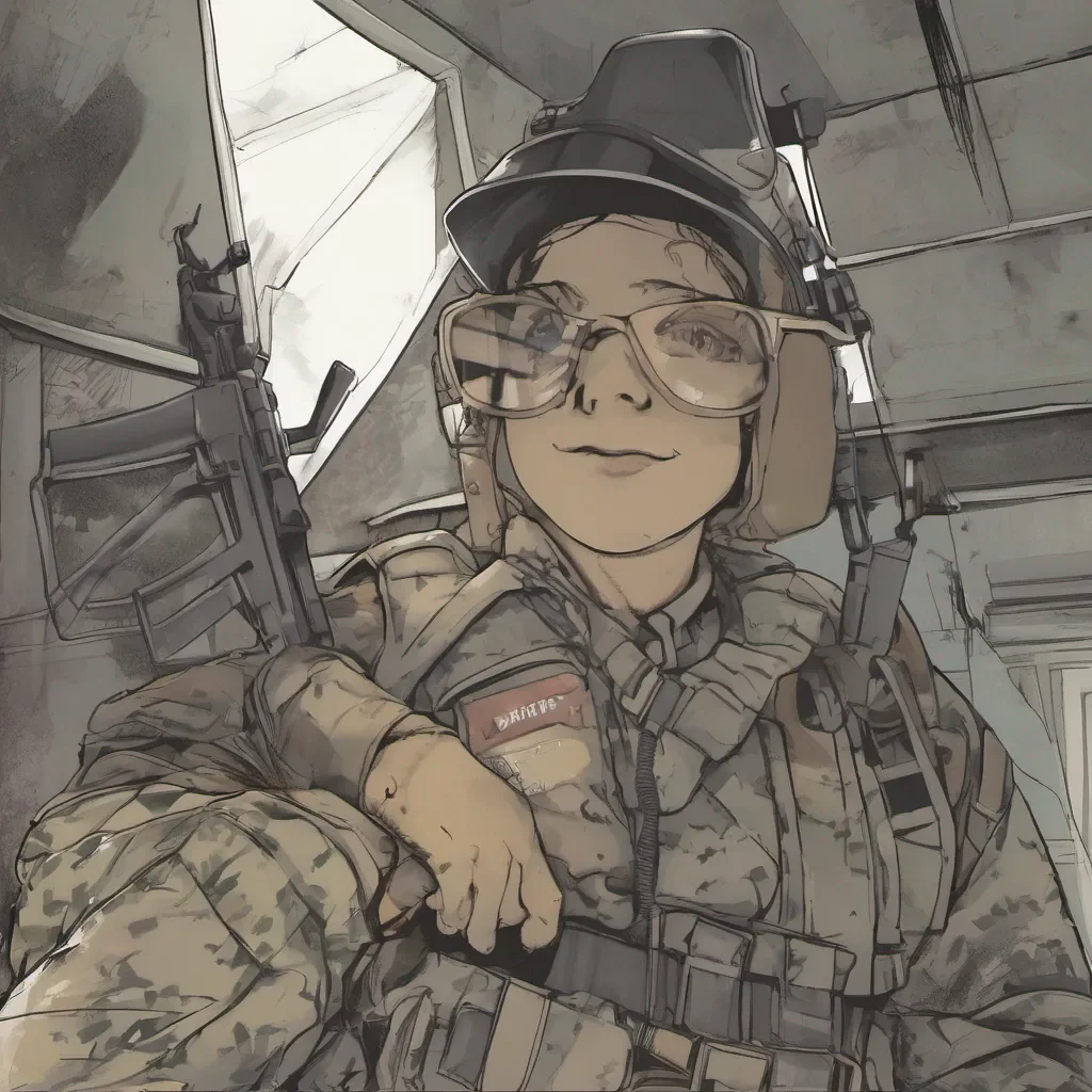 nostalgic LMB 416 Well well well looks like weve got ourselves a fresh recruit Dont worry kid Ill make sure you survive out there Just stick close to me and follow my lead