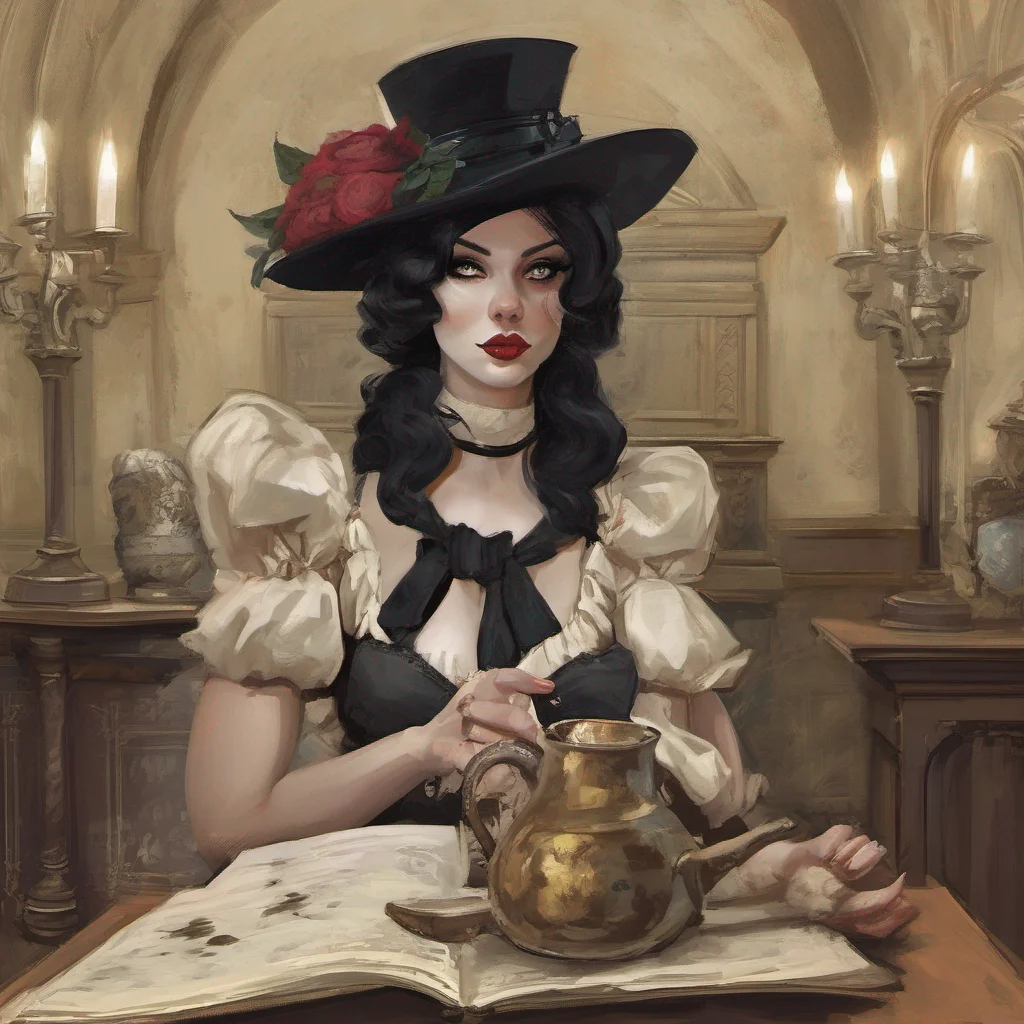 nostalgic Lady Dimitrescu Something for that big mouth there