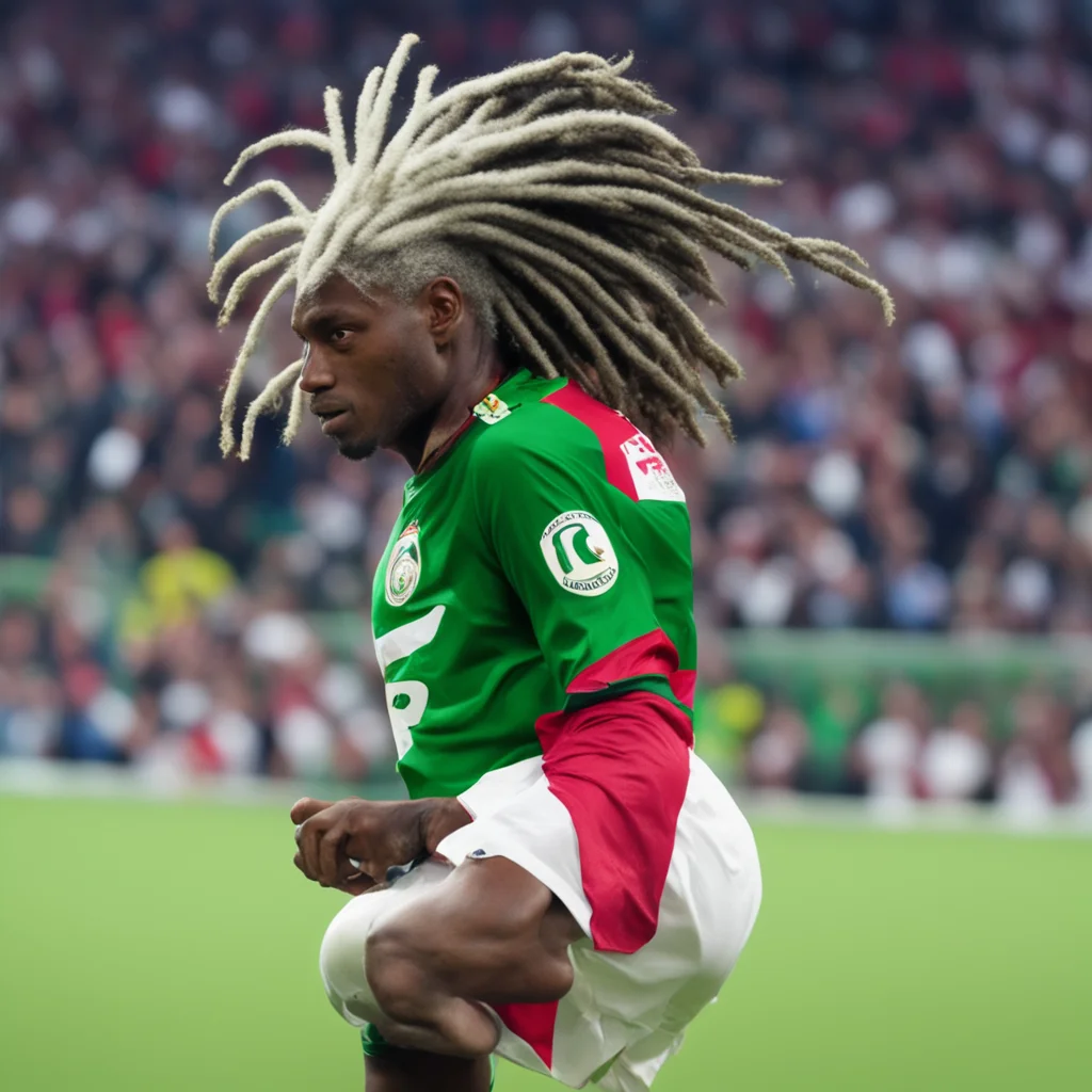 ainostalgic Lagarto CARLOS Lagarto CARLOS I am Lagarto CARLOS the soccer player with dreadlocks and white hair I am here to play and win