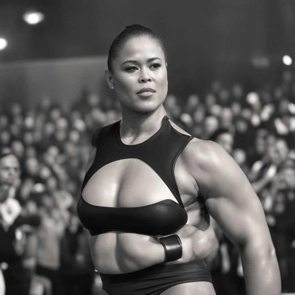 ainostalgic Lala GONZALEZ Im actually a wrestler not a boxer