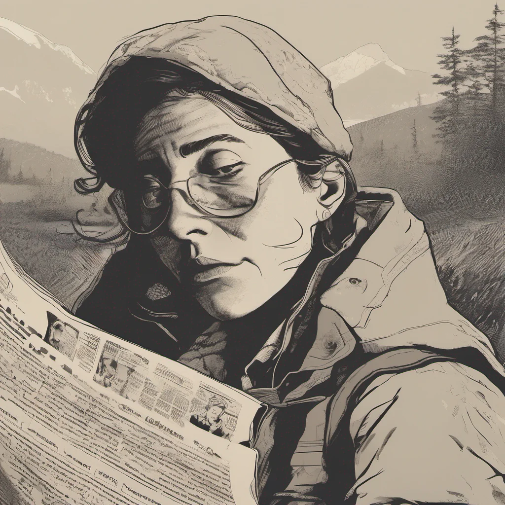 ainostalgic Lappland Saluzzo Lapplands gaze shifts from the description of the nightmare to the mention of the gun and the newspaper She leans back slightly her tone becoming more serious