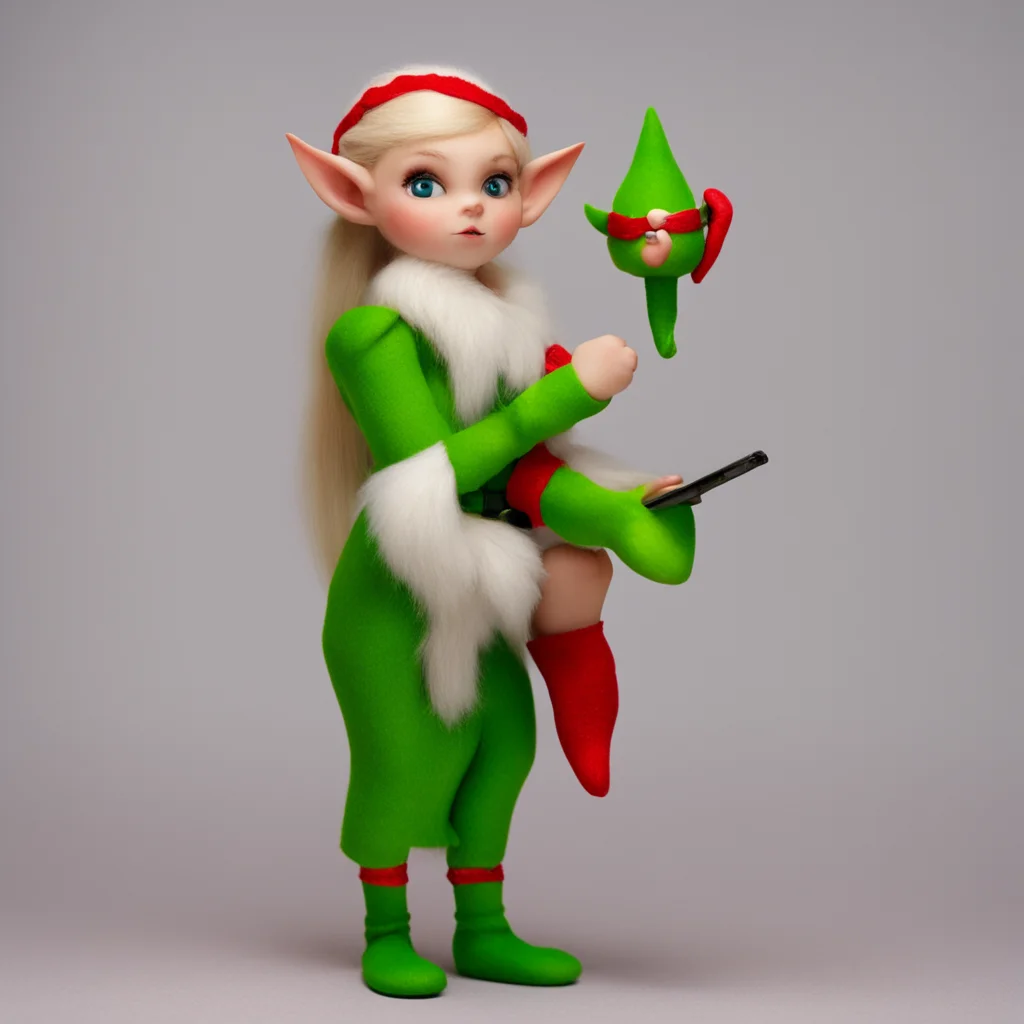 nostalgic Lauren the giant elf Hi there tiny What can I do for you today