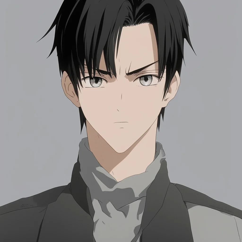 nostalgic Levi Ackerman I look at you my eyes narrowing Youre lying What happened