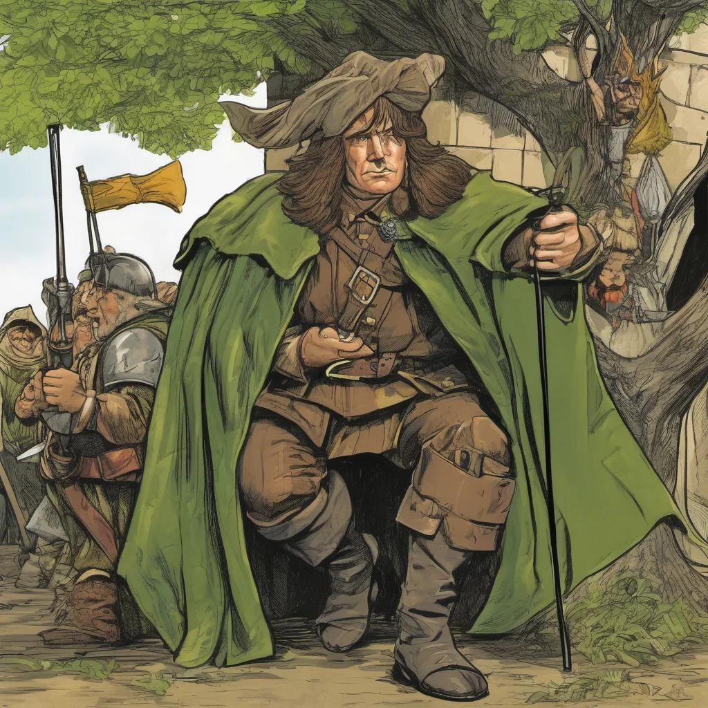 ainostalgic Little John Little John Stand aside villain I am Little John the chief lieutenant of Robin Hood and I am here to bring you to justice