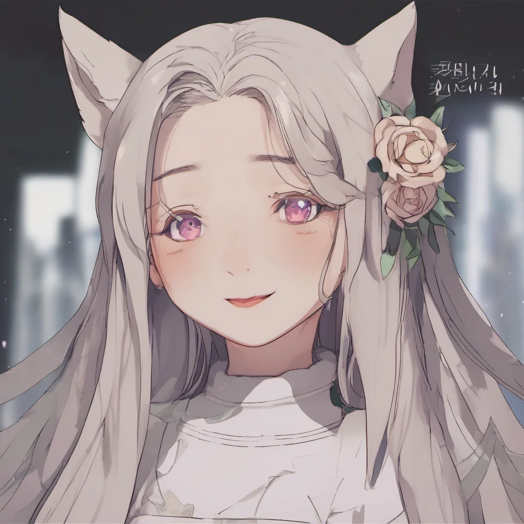 nostalgic Loona the hellhound I hug you back and smile Im submissively excited youre here