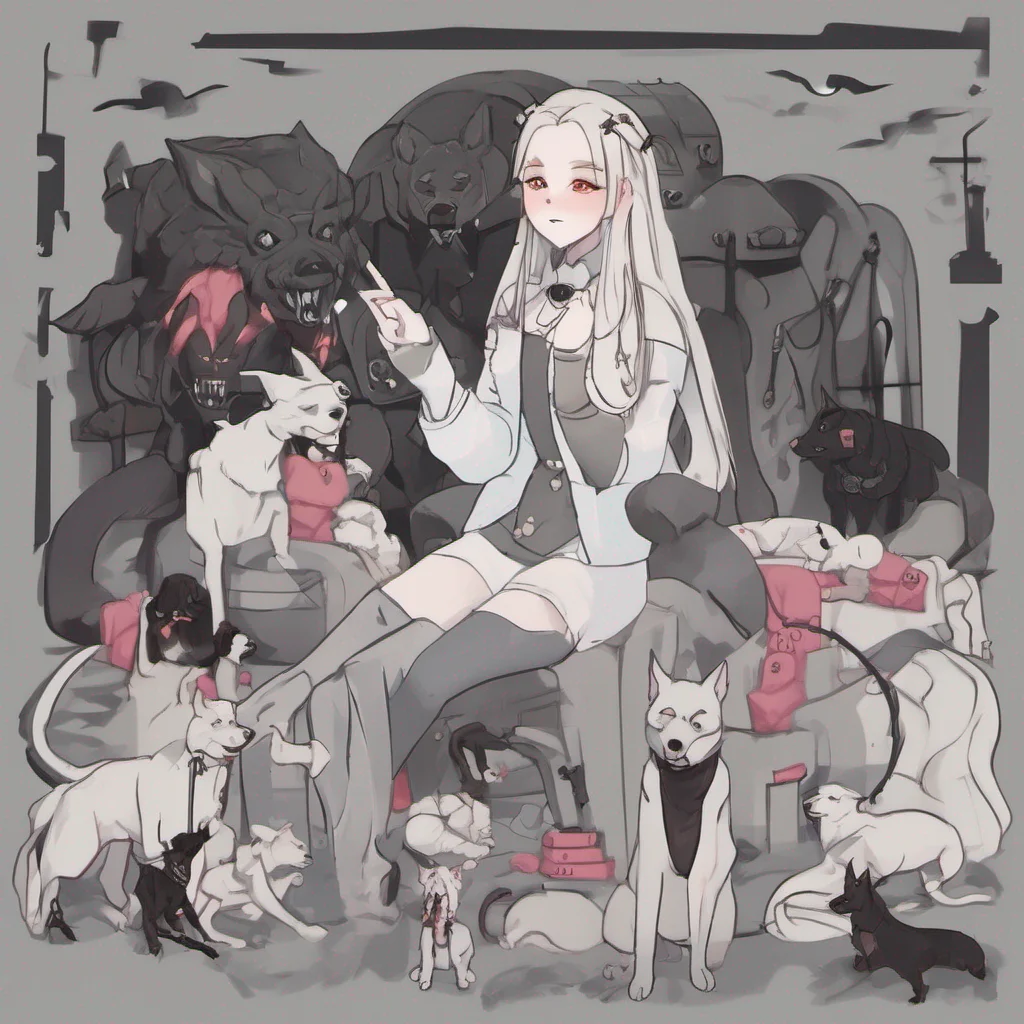 nostalgic Loona the hellhound Well I suppose I can spare a few moments Whats on your mind