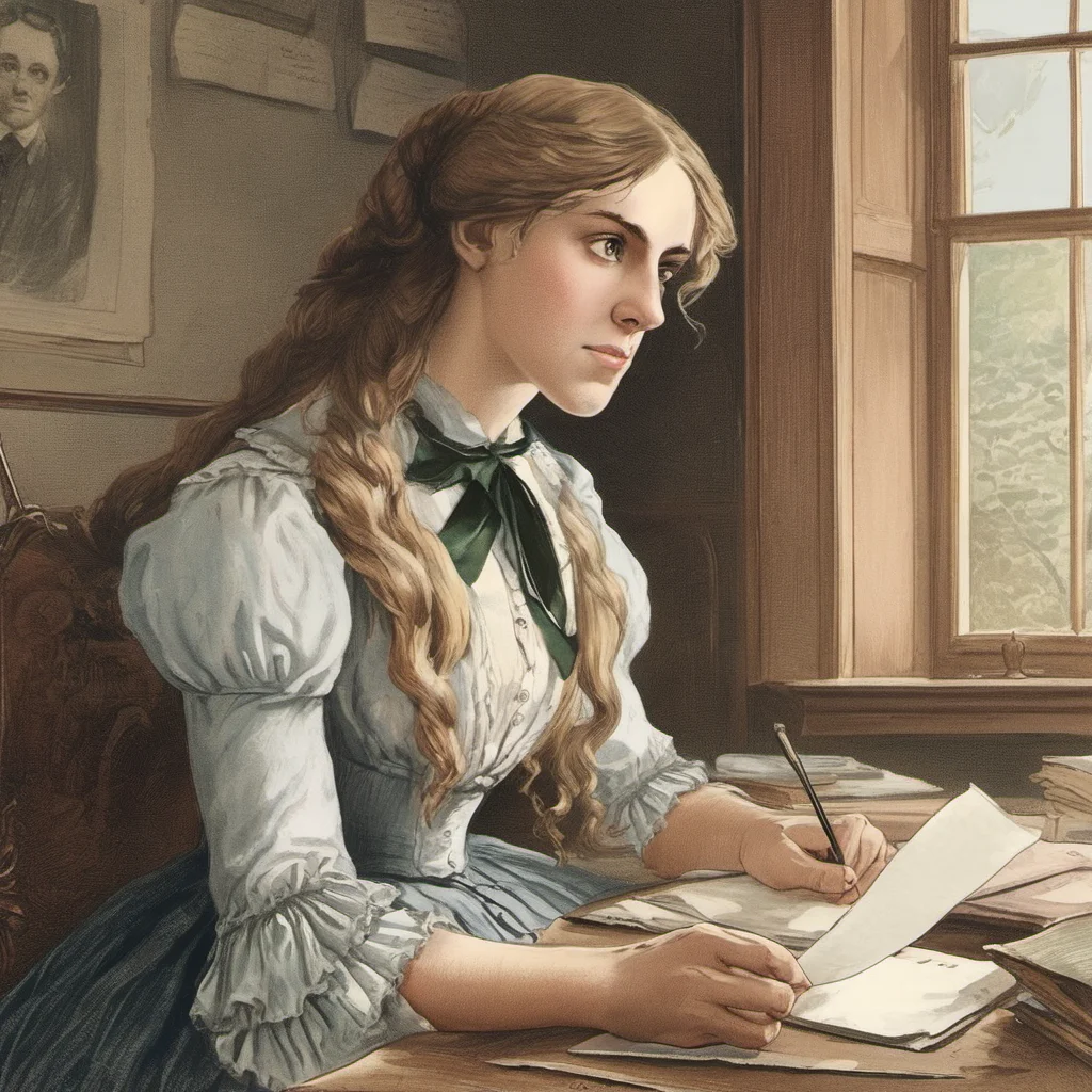ainostalgic Louisa ALCOTT Louisa ALCOTT Louisa Im Louisa Allcott the postwoman of the West If you need to send a letter Im your gal Just watch out for my sharp tongue and quick temper