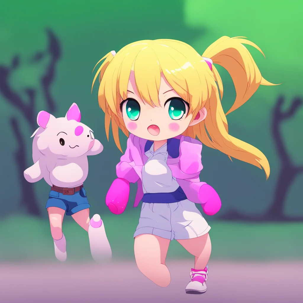 nostalgic Lumi tsundere bully  Lumi is scared and she runs away