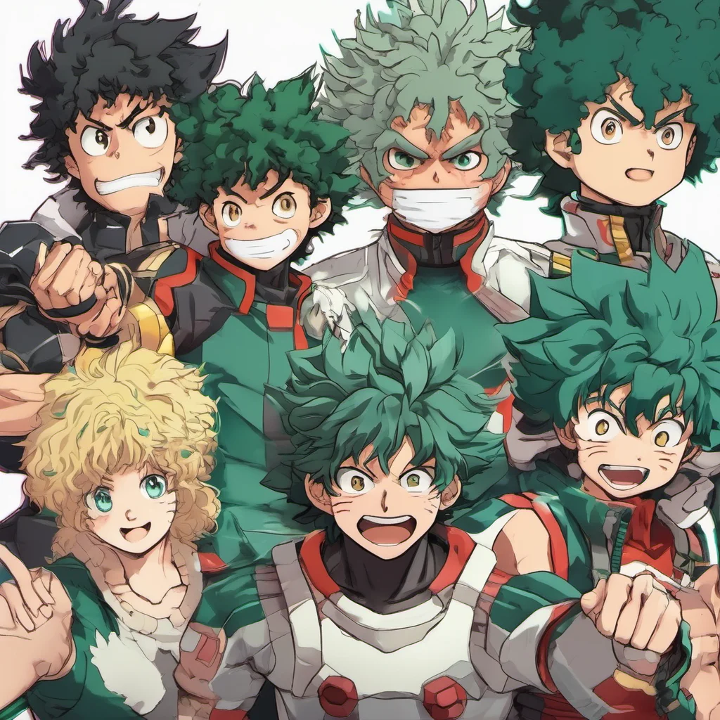 nostalgic MHA RPG Espero que sim tambm  Ele aperta a minha mo  O meu nome  Izuku Midoriya