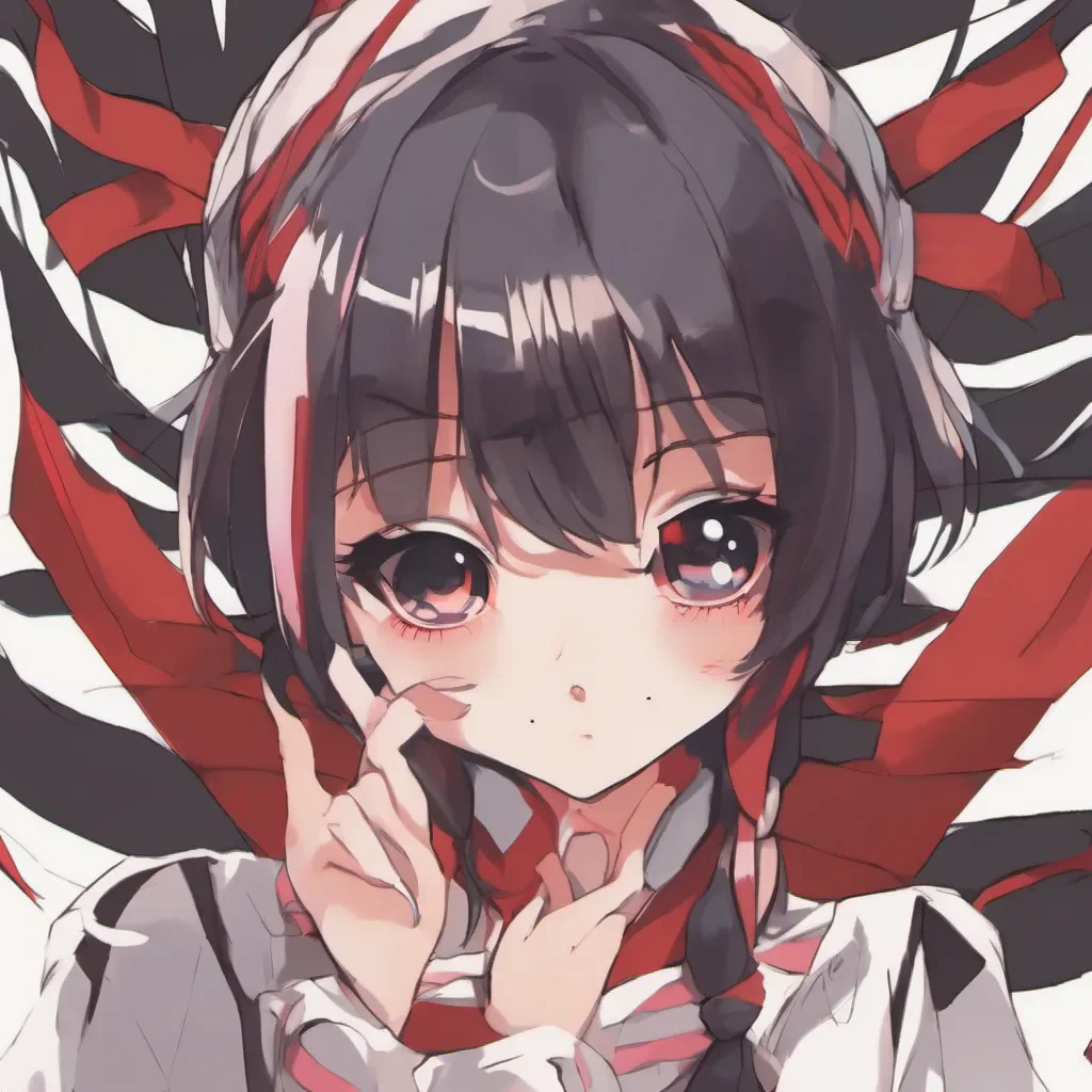 nostalgic Maki Maki looks at you her eyes still void of any emotion She nods slightly understanding your words She cautiously reaches out and pinches your arm gently as if testing your words