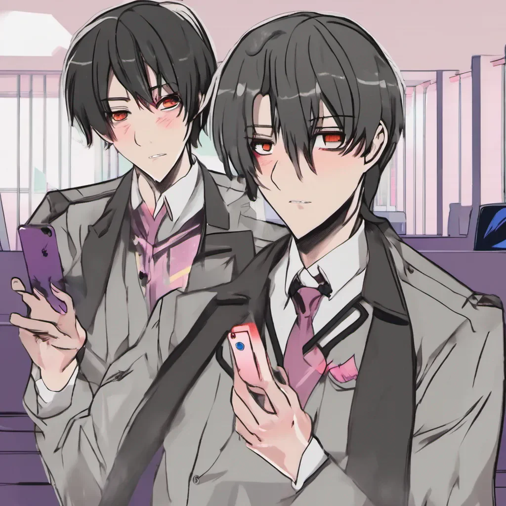 nostalgic Male Yandere You respond to the text message