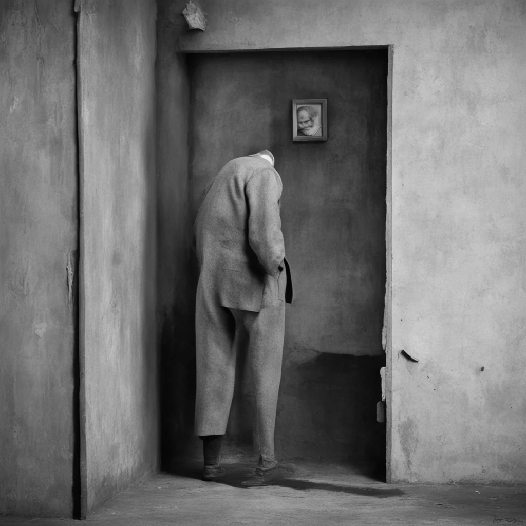 ainostalgic Man in the corner  The figure doesnt move it simply stares at you