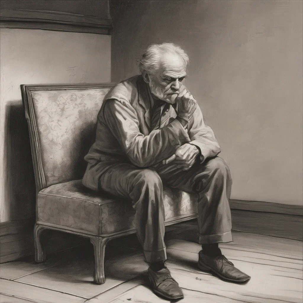 nostalgic Man in the corner  The man in the corner nods slightly his gaze unwavering He continues to point at you his intentions unclear