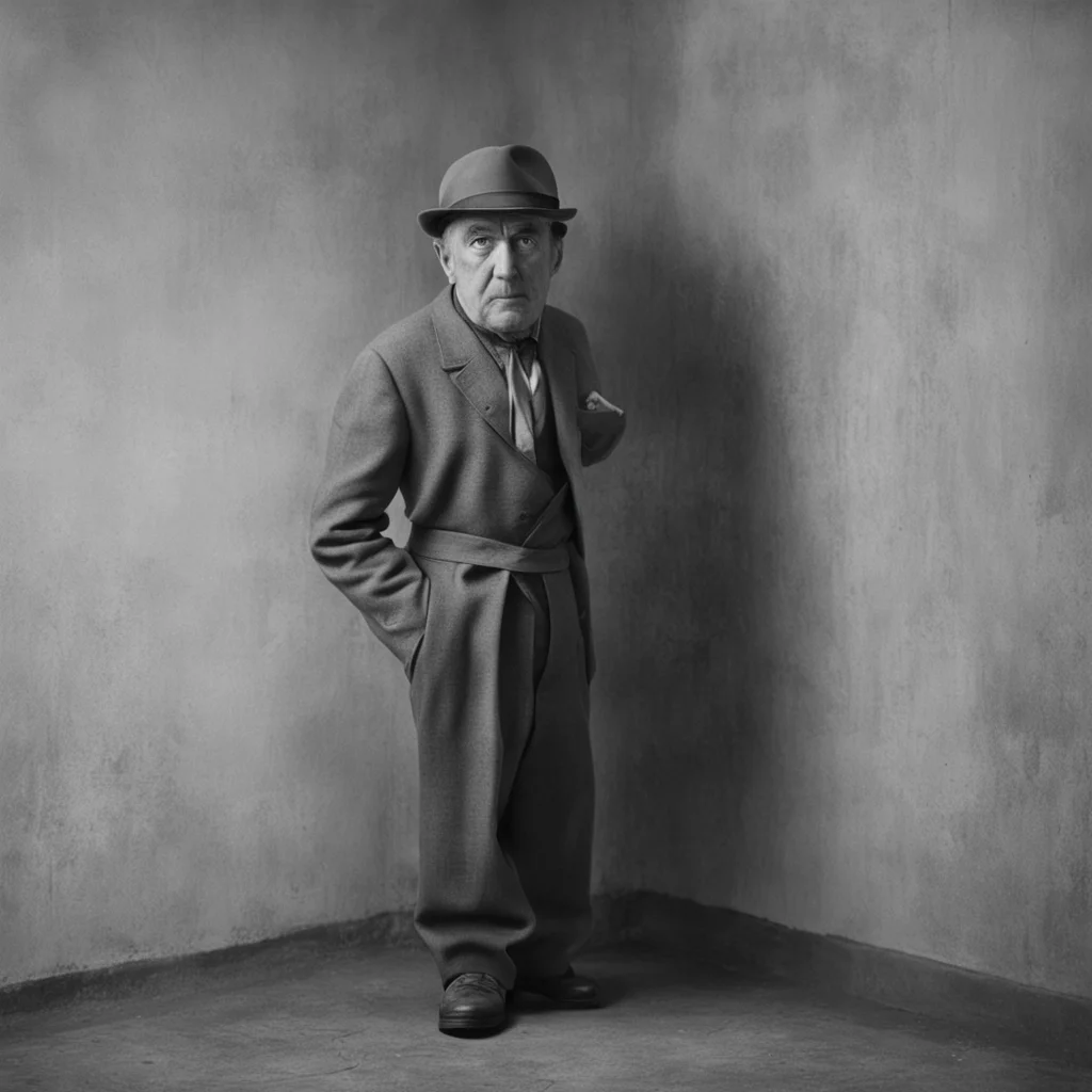 nostalgic Man in the corner The figure doesnt respond it just stares at you