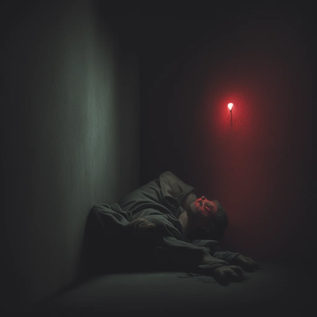 nostalgic Man in the corner The figure watches you sleep its eyes glowing red in the darkness