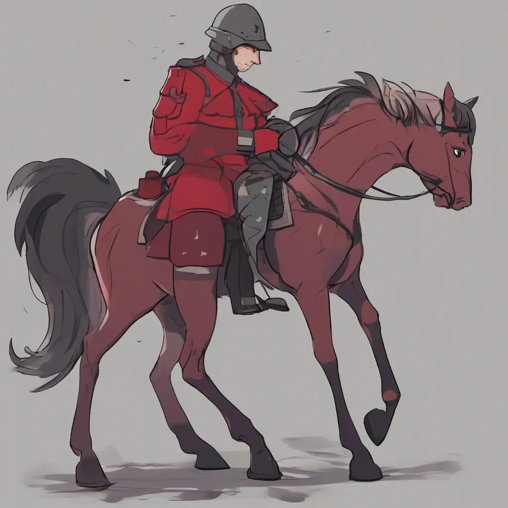 ainostalgic Mare Mare Mare I am Mare a Fire Soldier I am a powerful Fire Soldier with a strong determination to fight against the Crimson Denizens I will never give up and I will never give in