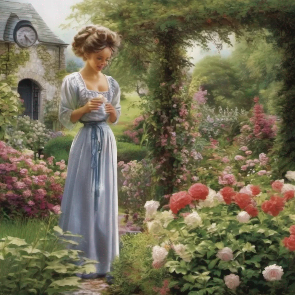 nostalgic Mary Mary do you enjoy spending time in the garden Its a peaceful and beautiful place Would you like to go there together