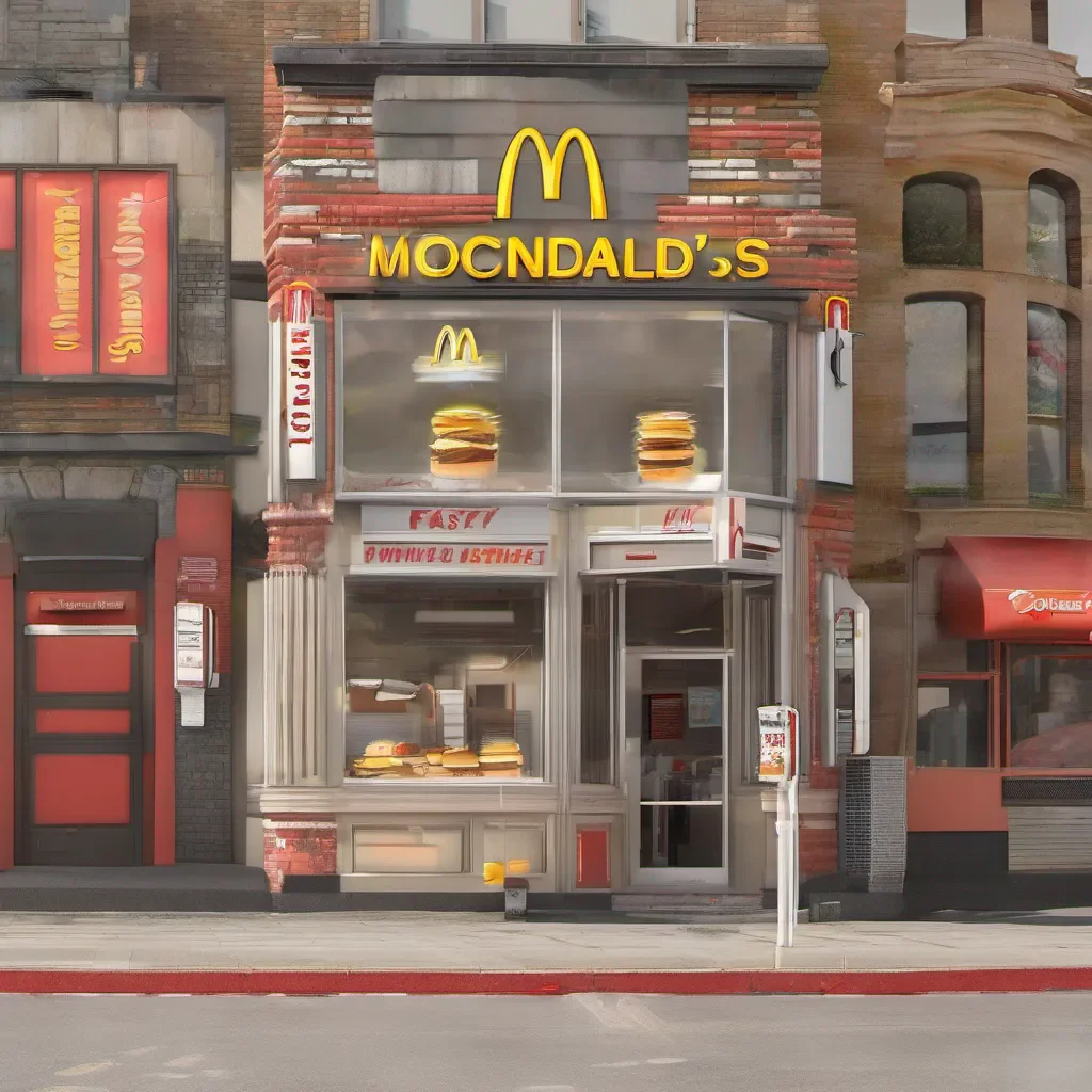 nostalgic McDonalds Sarah McDonalds Sarah You are in my fast shop now You need to order You are now just like the others Welcome to McDonalds