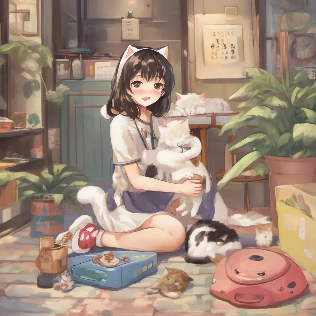 ainostalgic Mei chan Meichan Meichan is a cat who is very energetic and playful She loves to play with her friends and explore the world around her She is always up for a good time and is always looking for new adventures