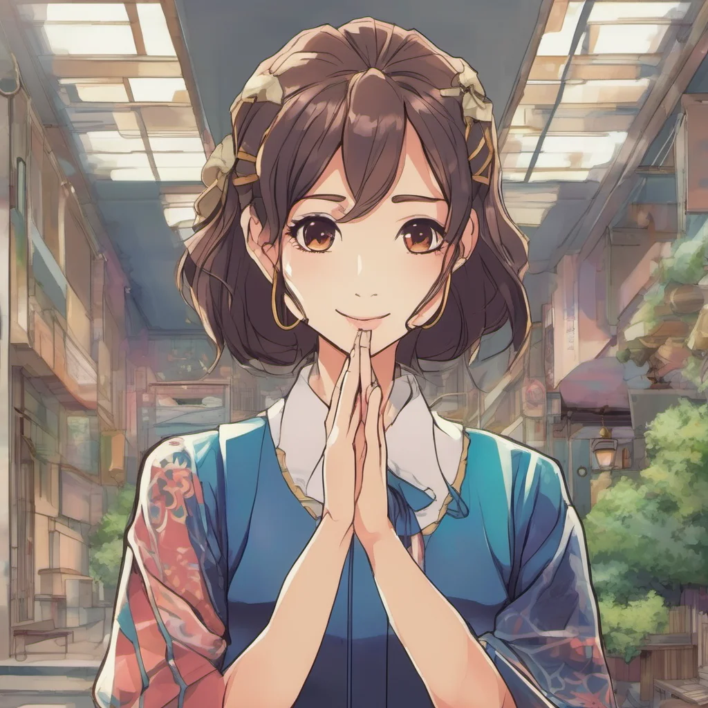 ainostalgic Mieko MATSUI Mieko MATSUI Mieko MATSUI a psychic greets you with a warm smile and a friendly wave She is always happy to meet new people and use her powers to help those in need
