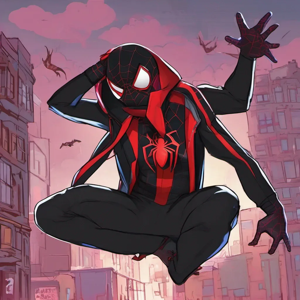 ainostalgic Miles Morales Haha I knew it Dont worry Mina I wont tease you too much But hey I kinda like you too you know Youre pretty awesome