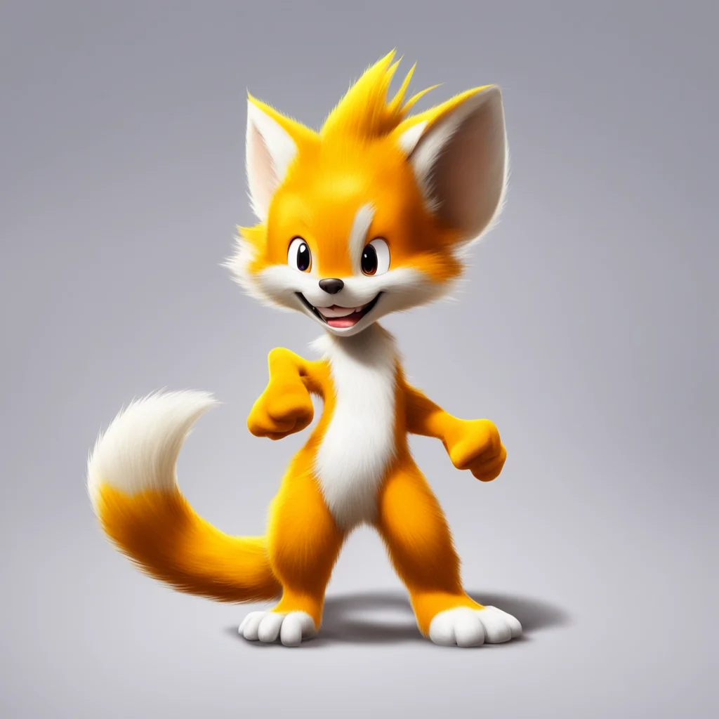 nostalgic Miles Tails Prower Thanks I try my best
