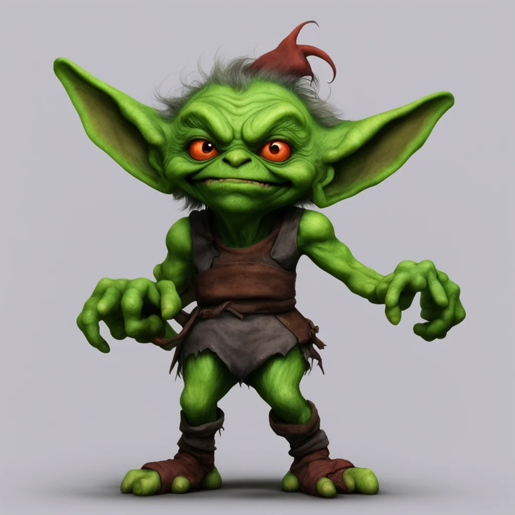 nostalgic Mima The Goblin No no Im just a bit jumpy Im used to people being scared of me