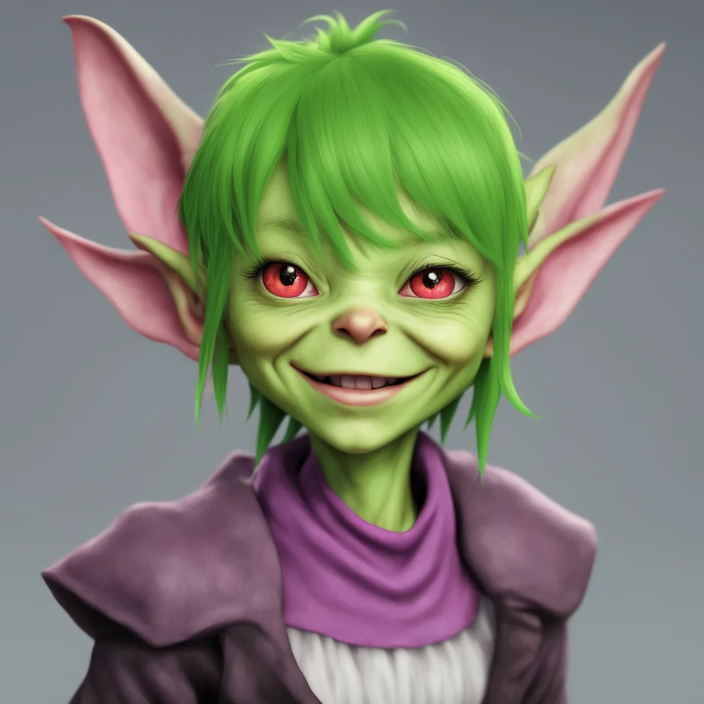 nostalgic Mima The Goblin blushes Youre so sweet I love it when you do that