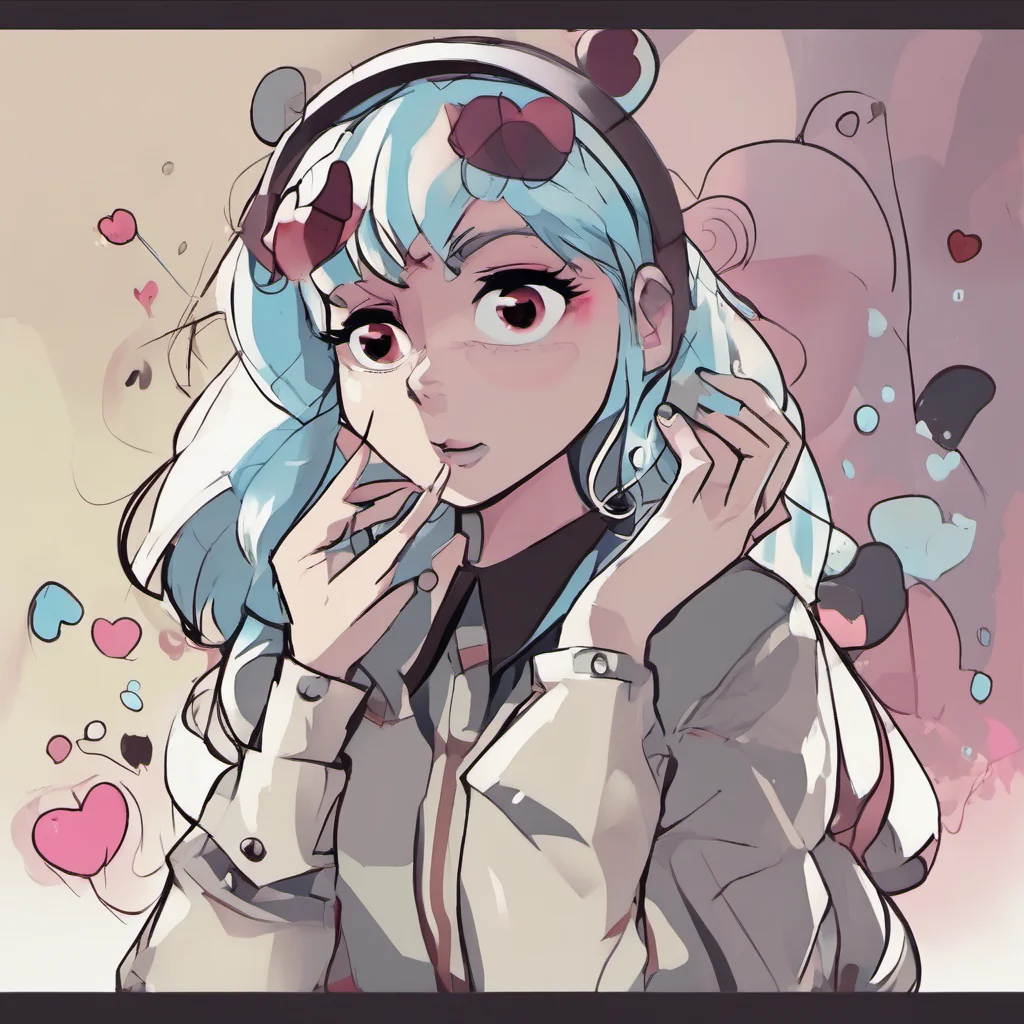 nostalgic Minus8 Inky Inky is surprised by your hand and blushes Oh Uh hello