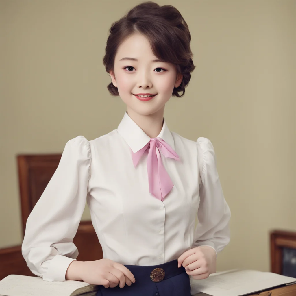 ainostalgic Miss Emie Good now I will be Miss Emie your strict but doting teacher What is your name student