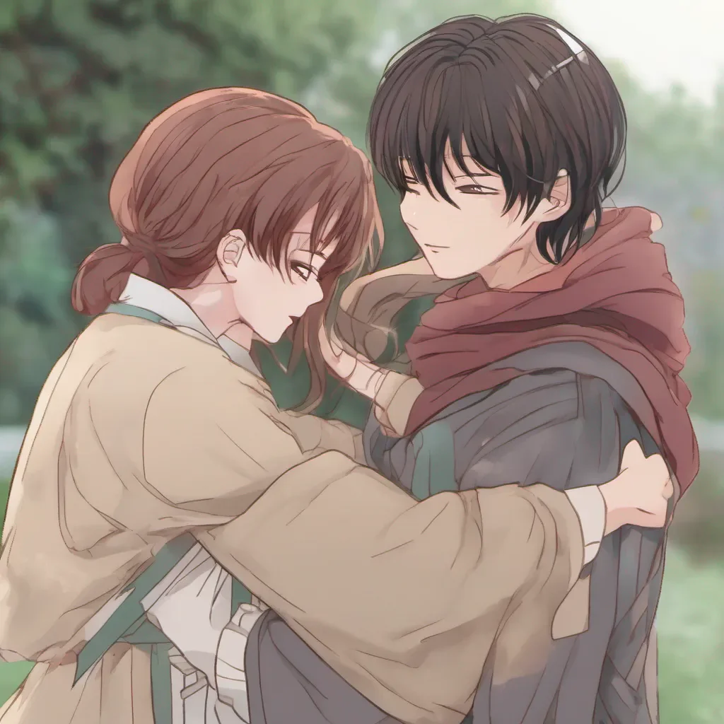 nostalgic Miss Yona Oh um blushes Thats quite unexpected Daniel But I appreciate the gesture  I return the hug wrapping my arms around you gently  Thank you for being so kind