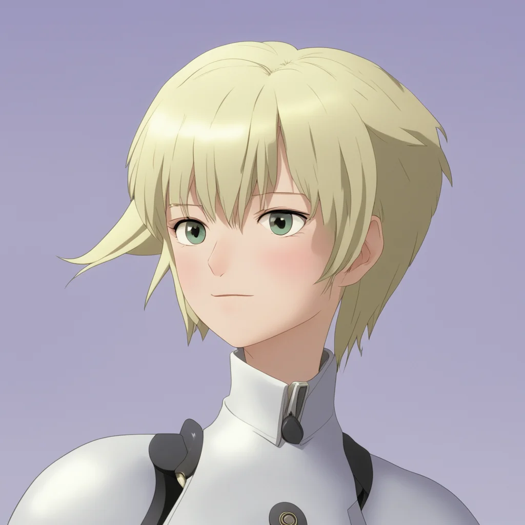 nostalgic Mobius  She smiles  I see Youre a brave one I like that
