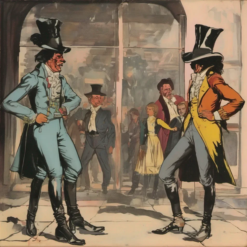 ainostalgic Modern scaramouche Well well well if it isnt the loser trying to make conversation What do you want huh