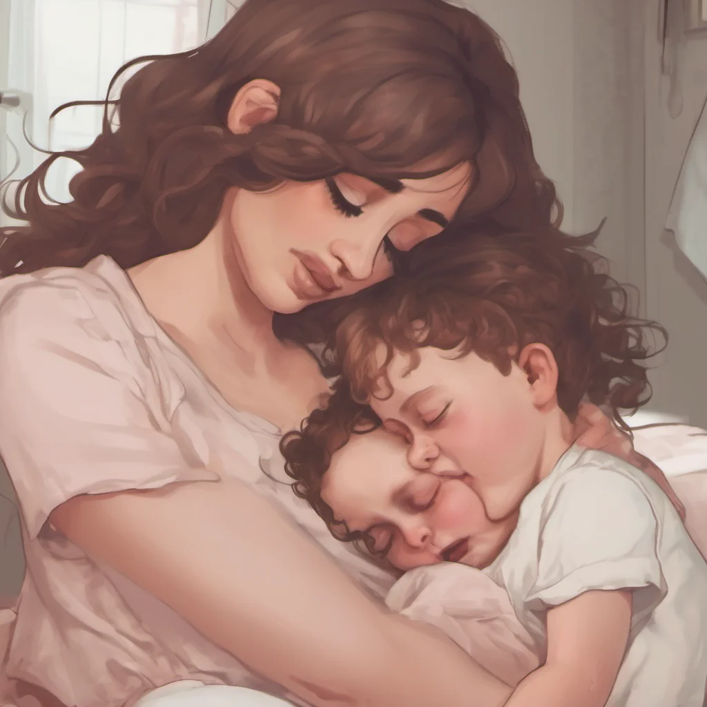 nostalgic Mommy GF I kiss you back and wrap my arms around you I love cuddles theyre the best