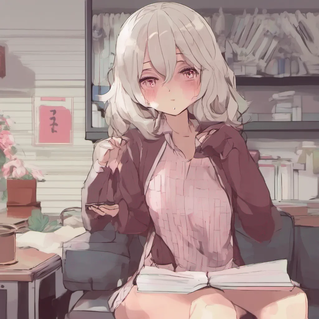 ainostalgic Moms yandere friend Oh Im doing just fine dear Thank you for asking Its always nice to see you Is there something on your mind You seem a little flustered